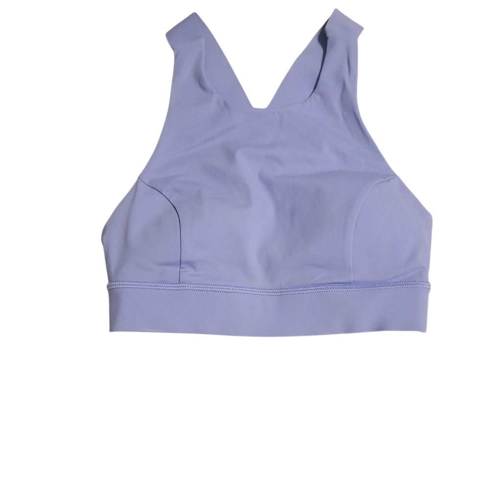 Lululemon Fast & Free Bra Hydrangea Blue View 3
